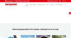 Desktop Screenshot of onisystem.cz